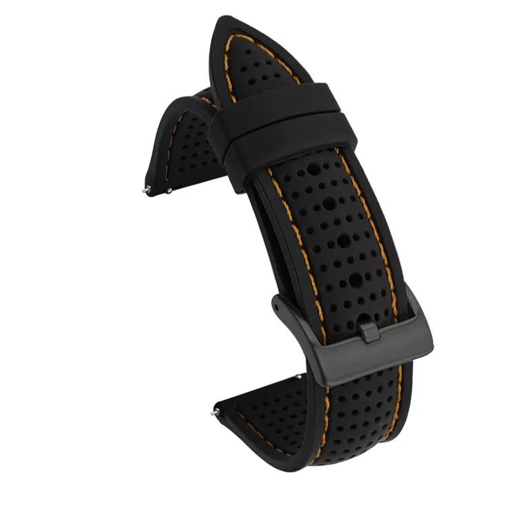 Silicone Sport Strap Waterproof Rubber Replacement Band