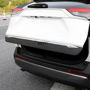 

Fit For Toyota RAV4 2019 2020 Chrome Rear Trunk Lid Edge Tailgate Boot Door Bottom Cover Trim Garnish Molding Strip