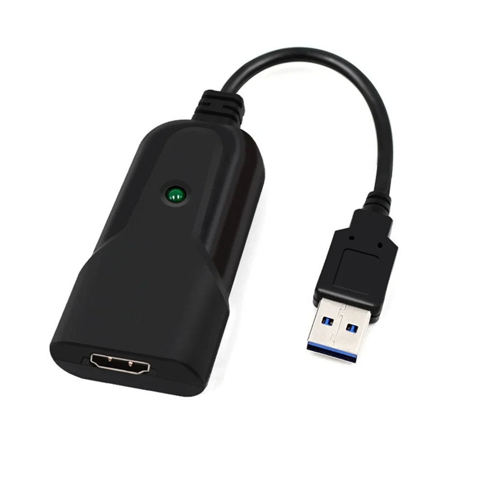 PS4 Camcorder Switch Live Broadcast Camera USB 3.0 4K HDMI-compatible Video Capture Card Video Game Grabber Record video capture adapter,audio capture converter
