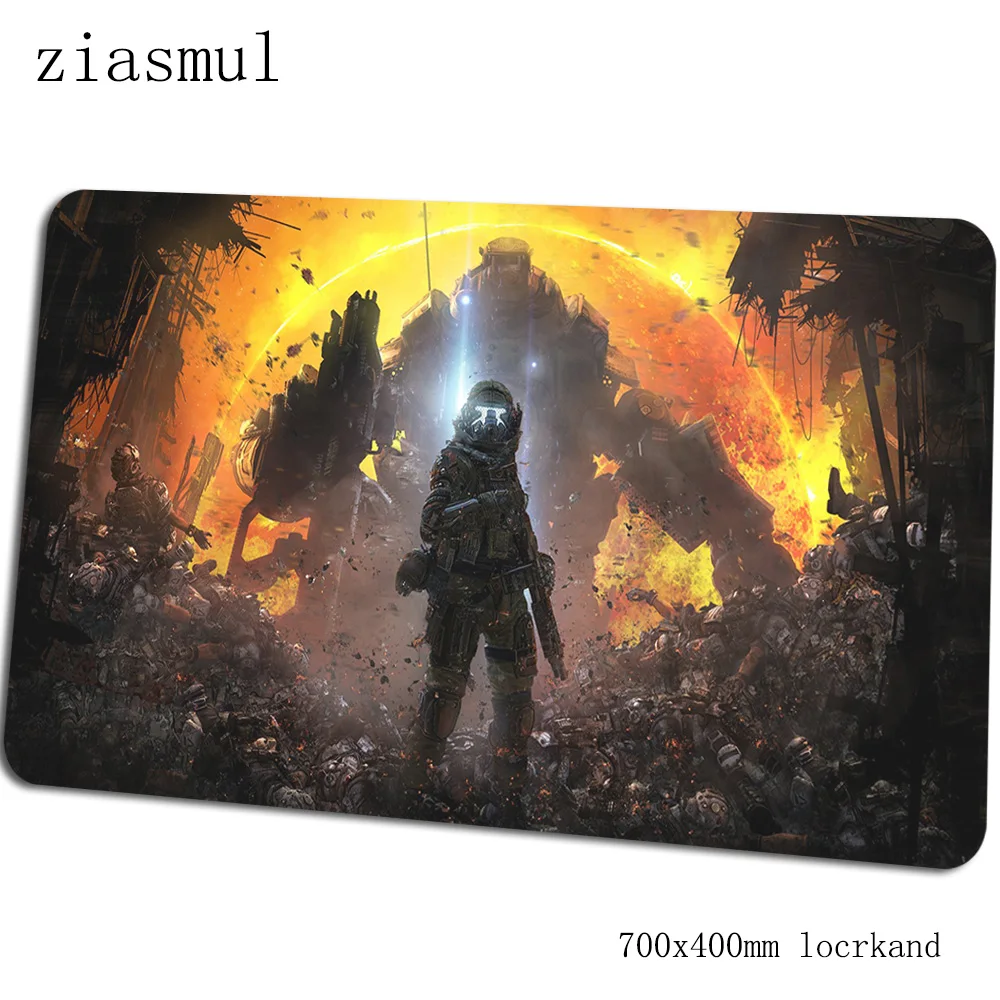Коврик для мыши titanfall, Геймер 700x400x3 мм, игровой коврик для мыши, красивый коврик для ноутбука, коврик для стола на день рождения, padmouse, игры для ПК, геймерские коврики, геймпад - Цвет: Size 700x400x3mm