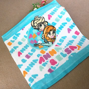 

Disney cotton Mickey Minnie handkerchief children cartoon towel travel water absorbing towel soft face hand towel gift 35x35cm