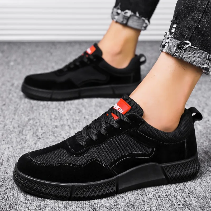 

2019 MEN'S SHOES Casual New Style Autumn Rubber Shoes Youth Men Korean-style Trend Versatile Breathable Shoes Men's