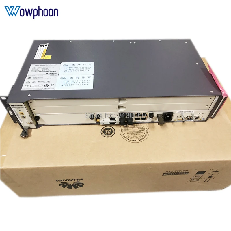 huawei MA5608T GPON OLT, 1* MCUD/MCUD1+ 1* MPWD/MPWC+ 1* GPFD C+ с полными аксессуарами