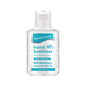 

60ML Hand Sanitizer Disposable Rinse-free Quick-Dry Hand Wash Gel Non-alcohol Travel Portable Antibacterial Moisturizing