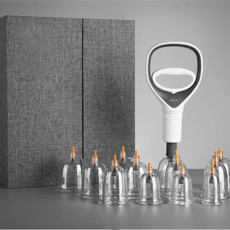 Vacuum cupping The new 12 cans of gift boxes Household Thickening explosion-proof suction type cupping-gsge145 | Красота и здоровье