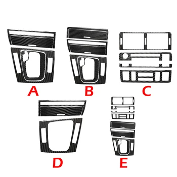 

Car Interior Cover Trim Classic Colors and Simple Durable Design Carbon Fiber Stickers for BMW 3 Series E46 1998-2005 LHD