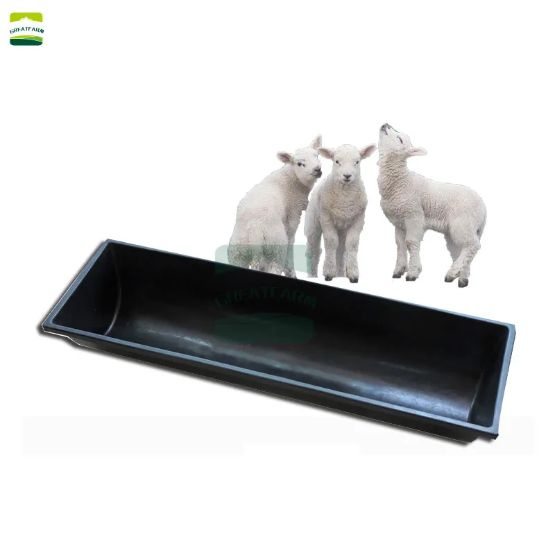 Sheep Feeding Trough 1m Farm Livestock Length Sheep Goat Feeder Trough Waterer bowl drinking trough for sheep goat lamb calf