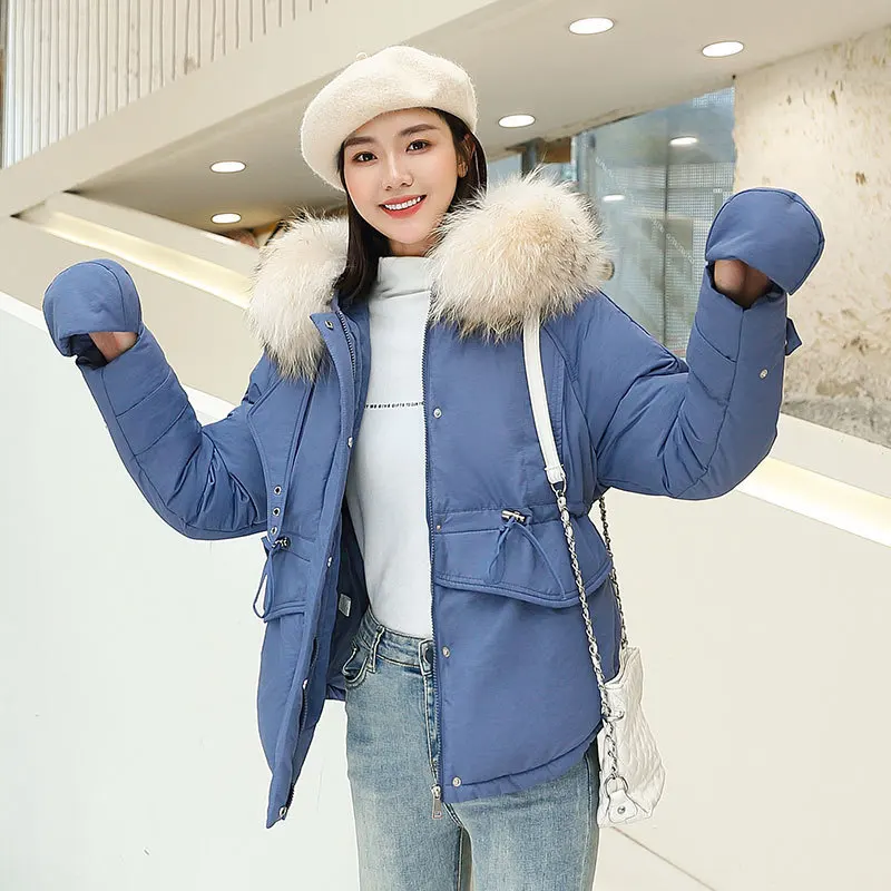 

Popular new down women short cotton clothes jackets women clothes small fresh women clothes Down parka winter 1965