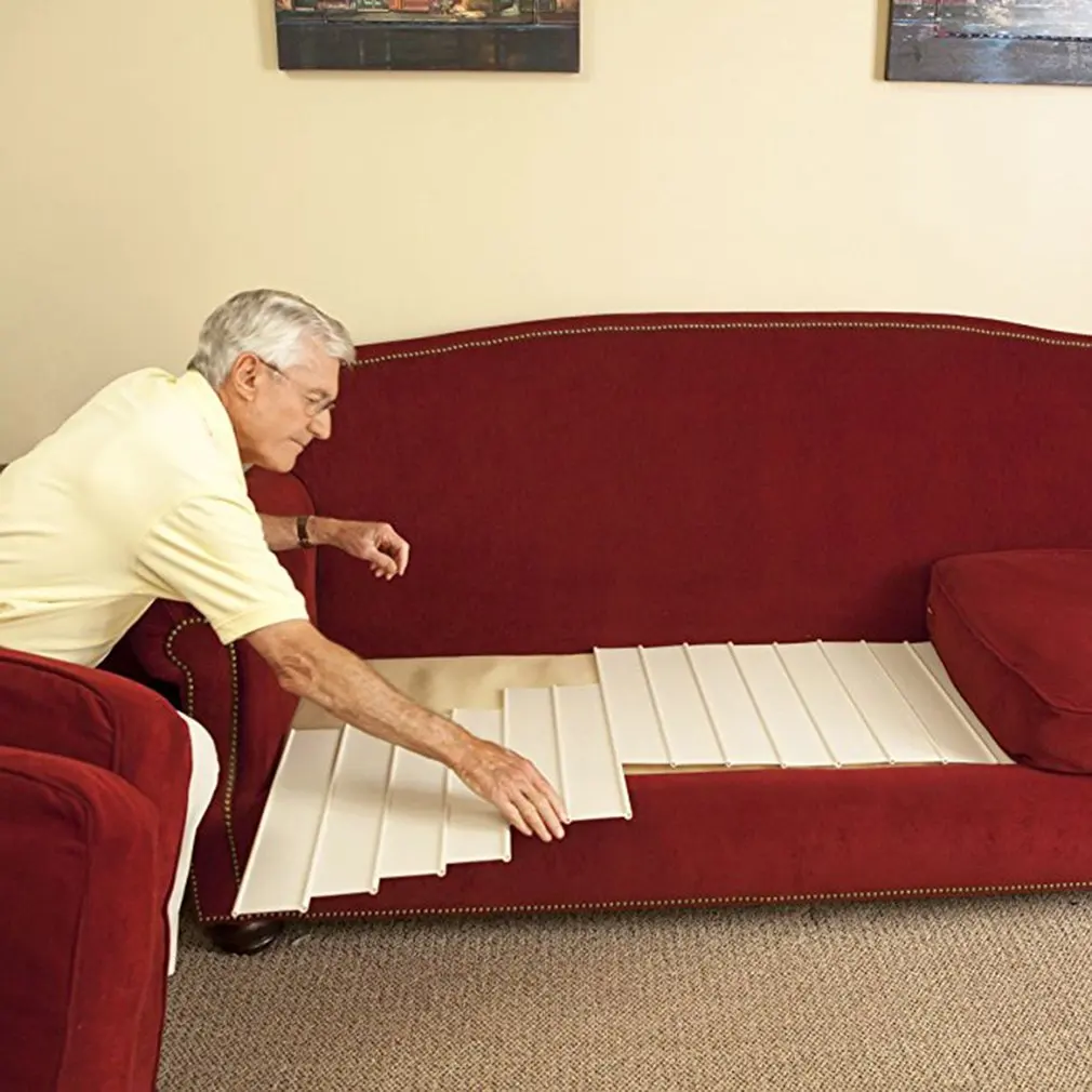6 шт. мебельные диванные опорные подушки 48x10x0,8 см быстрая фиксация опорные подушки колодки для секционных диванных сидений провисания мебели
