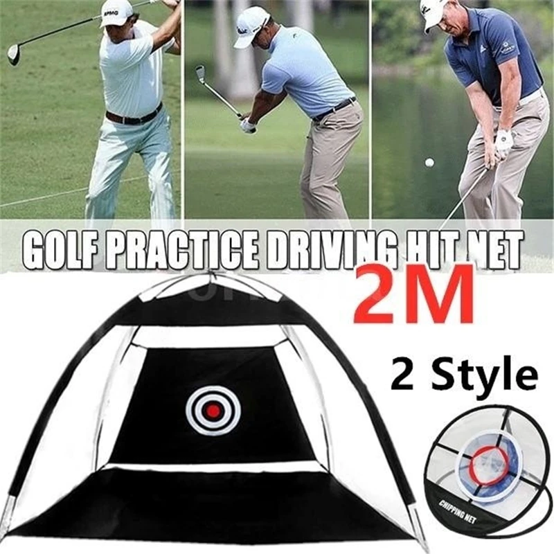 

Golf Practice Net Golf Chipping Net Hitting Nets Portable Driving Range Golf Net Training Aids Target for Indoor Outdoor Sports