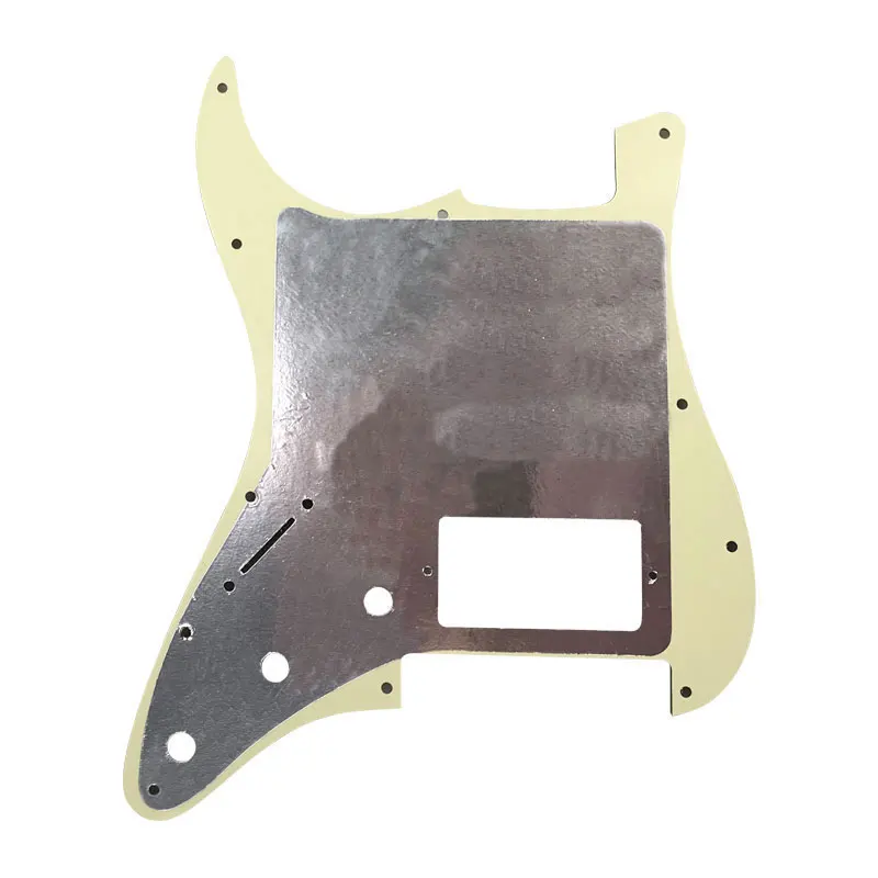 Custom Pleroo Guitar Pickguard-для США 11 винтовых отверстий Stratocaster с Floyd Rose Tremolo Bridge PAF Humbucker H царапина пластины