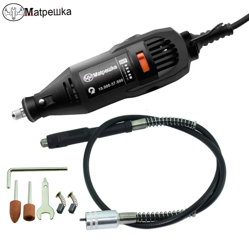 Dremel 220 В Мини электрическая дрель гравировальная машина многофункциональная роторная Мини электрическая дрель шлифовальная машина DIY электрические инструменты - Цвет: MTK047