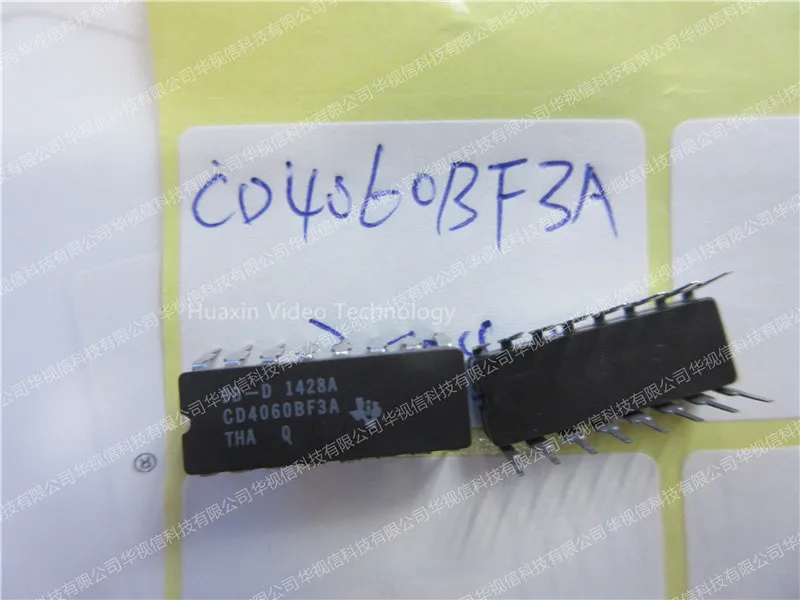 CD4060BF3A счетчик сдвига регистрации CMOS 14-Stage пульсация-носить бинарный счетчик/делитель и осциллятор 16-CDIP-55 до 125 чип