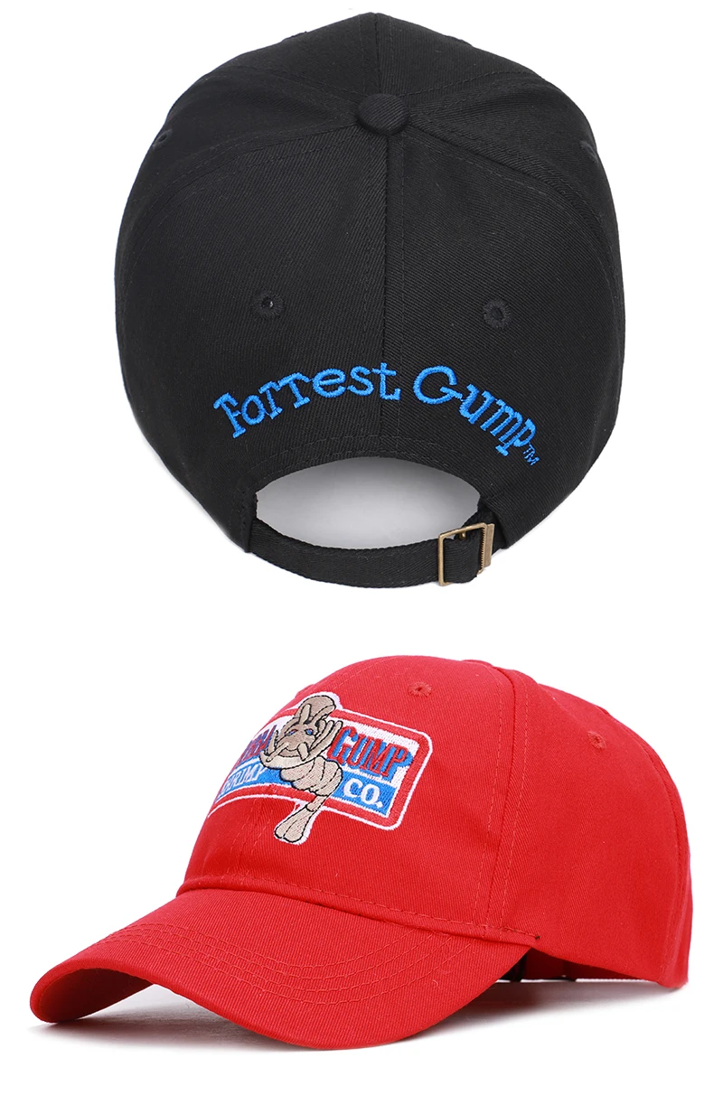 Trend Retro 1994 Bubba Gump Shrimp CO. Baseballmütze Forrest Gump Cosplay bestickte Snapback Cap Männer und Frauen Sun Sport Hüte – Detail 5