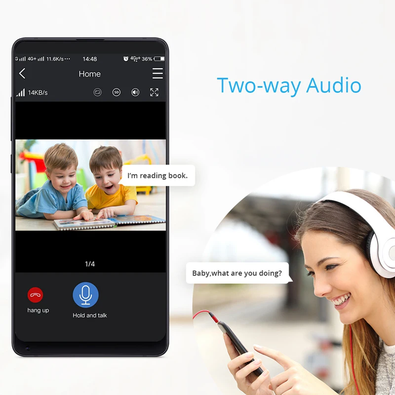 Комплект видеорегистратора 2 Мп Wi Fi 1080P IP камера 8 каналов H.265 + беспроводная