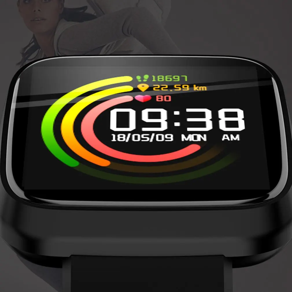 Offline Payment T8 Smart Bracelet Full-Screen Touch Personality Outdoor Cycling Bracelet Watch Waterproof Multifunction
