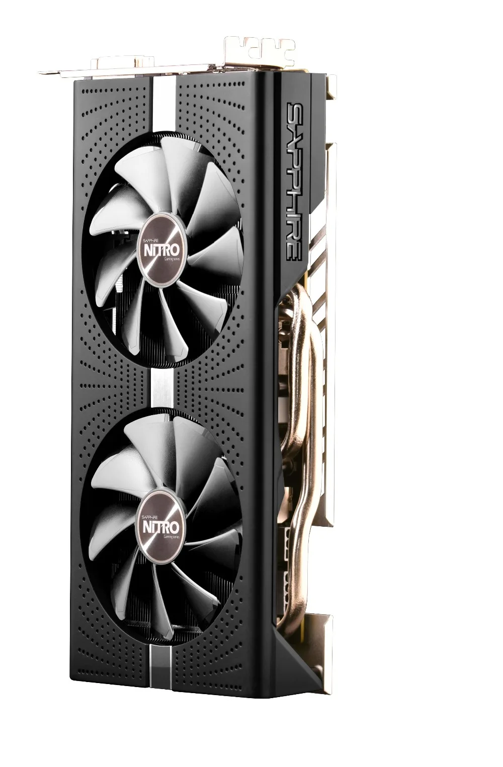 Б/у, Sapphire RX570 Nitro 4G видеокарты 7000 МГц GDDR5 256 бит HDMI+ DVI+ DP PCI-X16