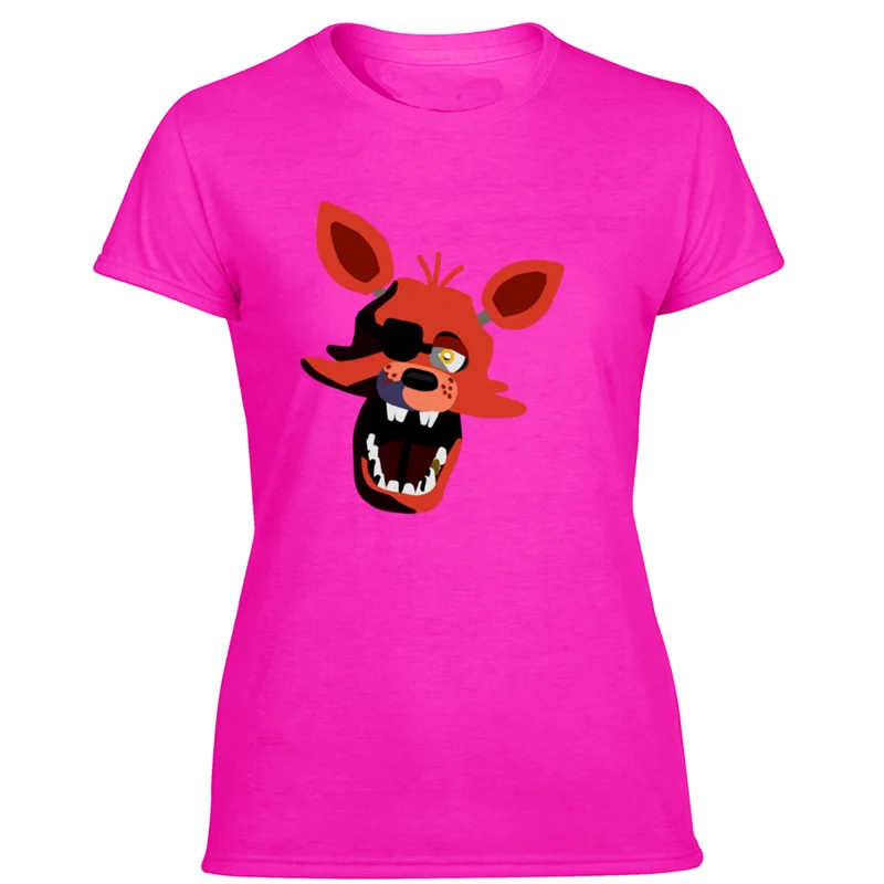 Новинка, футболка с надписью «Great foxy five nights at freddy's», коллекция года, одежда, европейский размер, S-5xl, новинка, Мужская футболка, милая, с вырезом лодочкой, в стиле хип-хоп