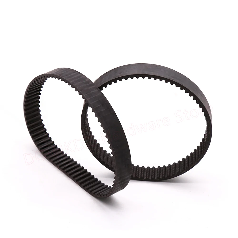 10/15mm Width HTD3M Timing Belt Rubber 3mm Closed Loop Pitch 171-357mm Lenght 