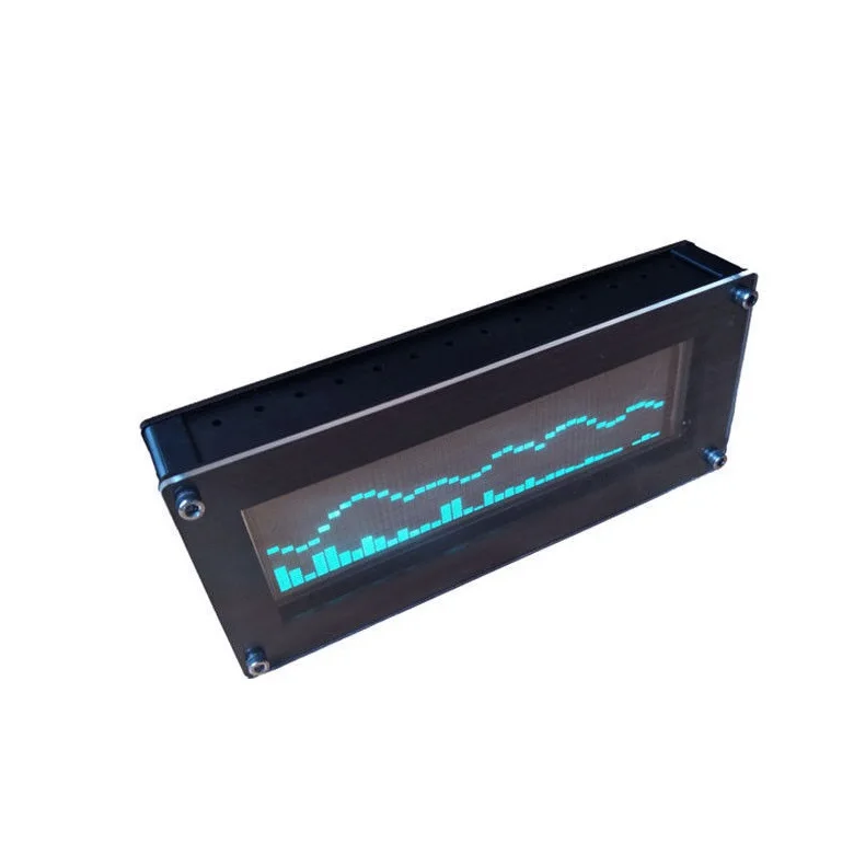 Wifi VFD музыкальный анализатор спектра MP3 PC усилитель аудио индикатор уровня ритмы VU метр люминесцентная трубка дисплей часы