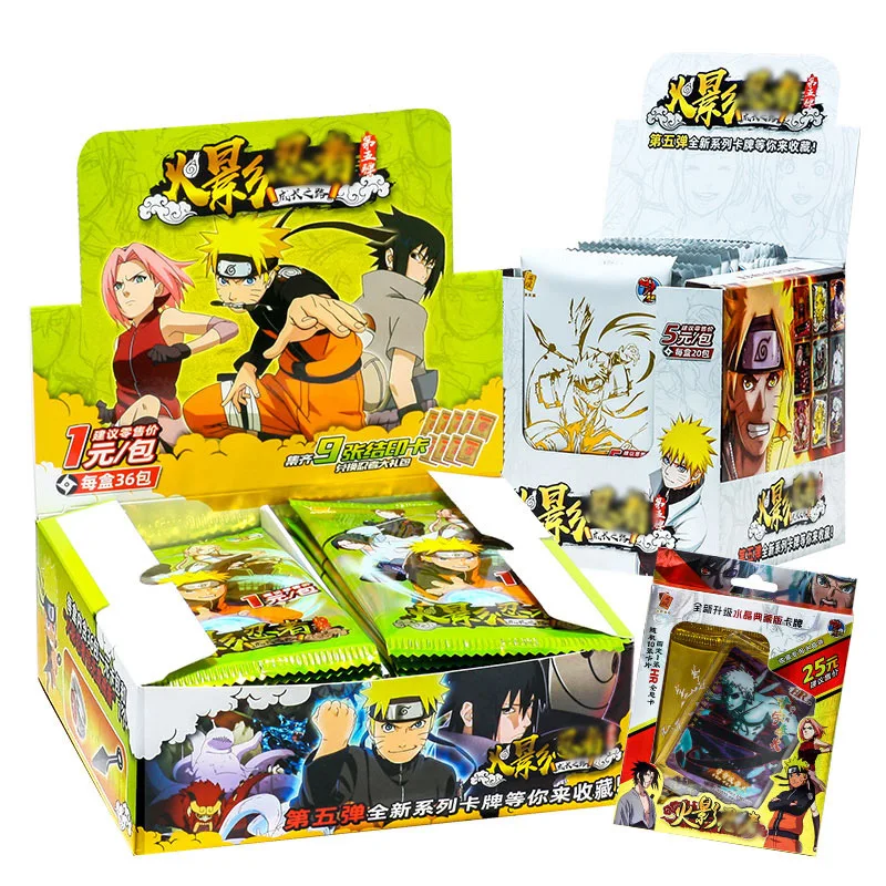 Narutoes карты Бумага для писем письма игры дети аниме периферийный персонаж
