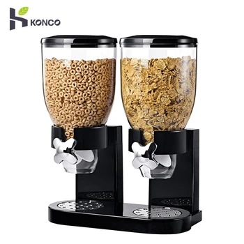 

Dry Food Dispenser with Large Storage,Kitchen Food Storage Container,Cereal Dispenser Box for Muesli,Cornflakes and Other Cereal