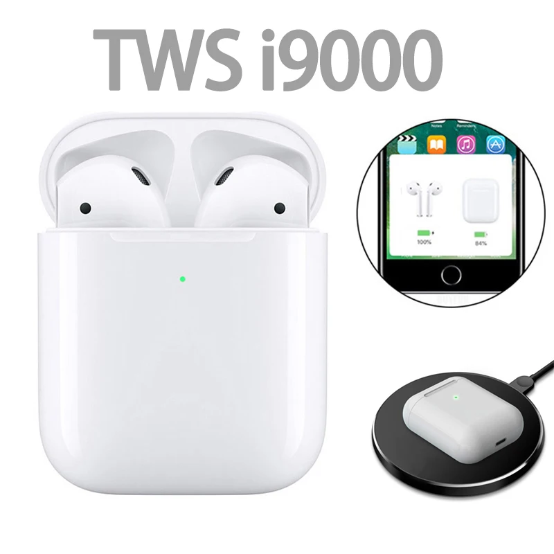

CALETOP TWS I9000 Wireless Bluetooth 5.0 Earphone with Charging Case Earbuds with Microphone Handsfree PK i200 i500 i1000 i2000