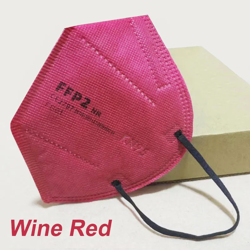 face mask Adult FFP2 Mask KN95 Mascarillas Face Masks Mouth KN95 Mask Cloth FFP2MASK Mouth Caps 5 layer FFP2 Protective Masque Filter Dust