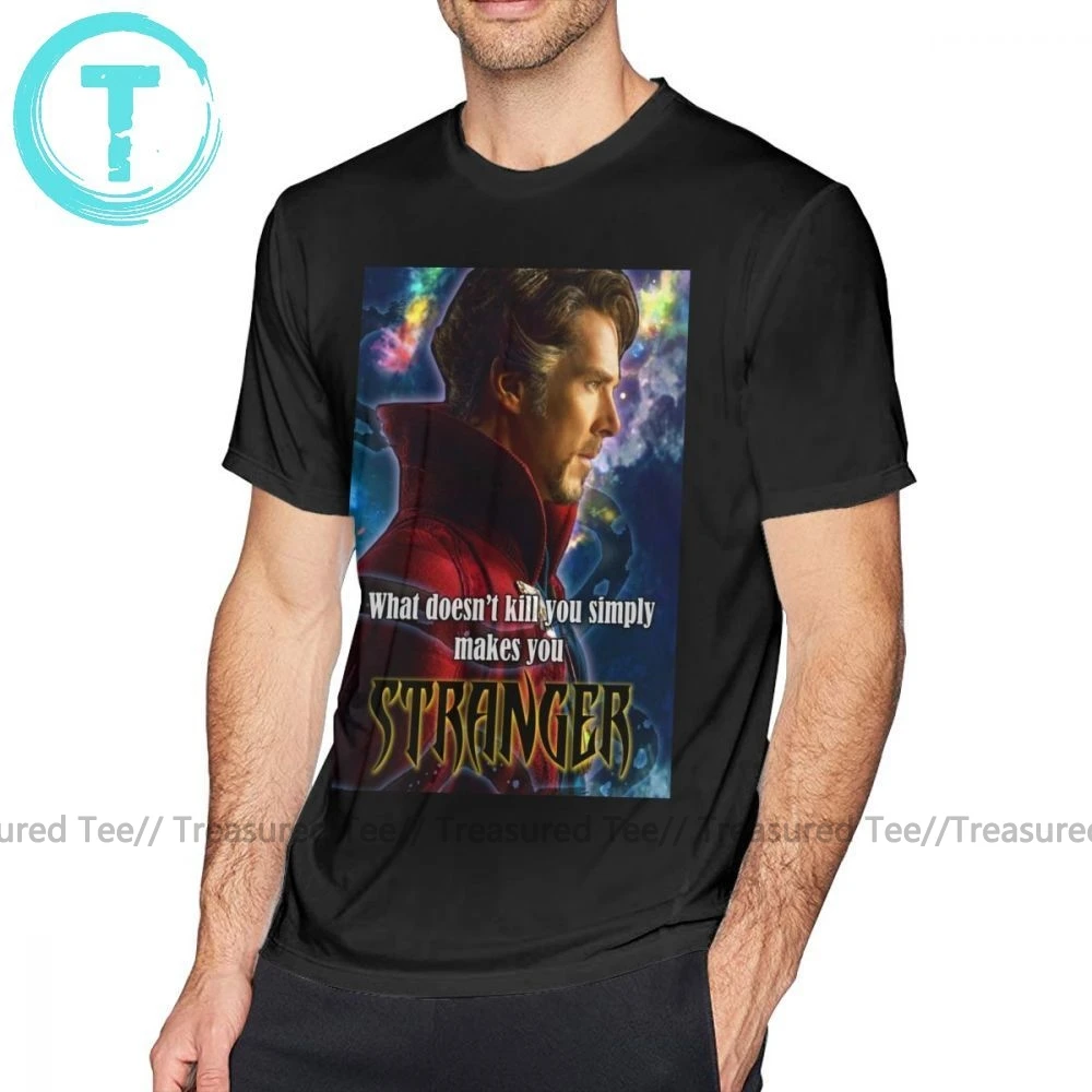 Dr Strange футболка What Not Kill You футболка 100 хлопок модная футболка с коротким рукавом графическая Мужская футболка большого размера