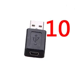 Несколько стилей USB OTG Mini USB Micro 5pin адаптер переходник USB мужчин и женщин Micro USB адаптер гаджеты - Цвет: 10