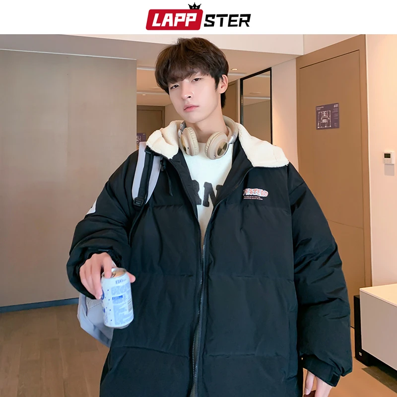 LAPPSTER Men Winter Letter Graphic 