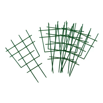 

Economical 1/6Pcs Garden Plant Climbing Trellis Mini Superimposed Garden Plant Support Frame DIY ds99