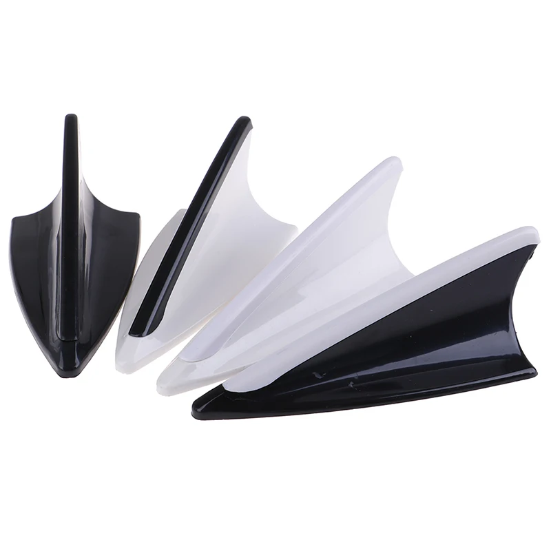 Universal Car Roof Shark Fin Decorative Aerial Antenna Cover Sticker Base Roof For Auto Radio Signal 3