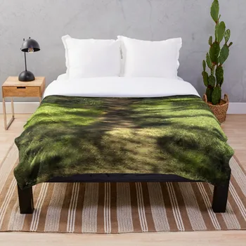 

Summer Light And Shadow Throw Blanket Soft Sherpa Blanket Bed Sheet Single Knee Blanket Office Nap Blanket