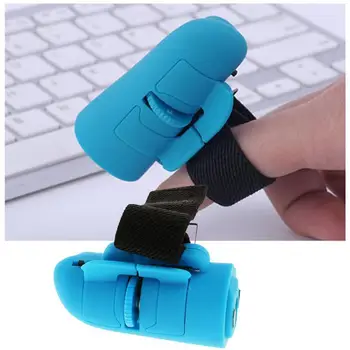 

Portable Mini Finger Mouse Creative 2.4GHz USB Wireless Mouse Finger For PC 1200Dpi Desktop Lazy Optical Laptop Rings C5S4