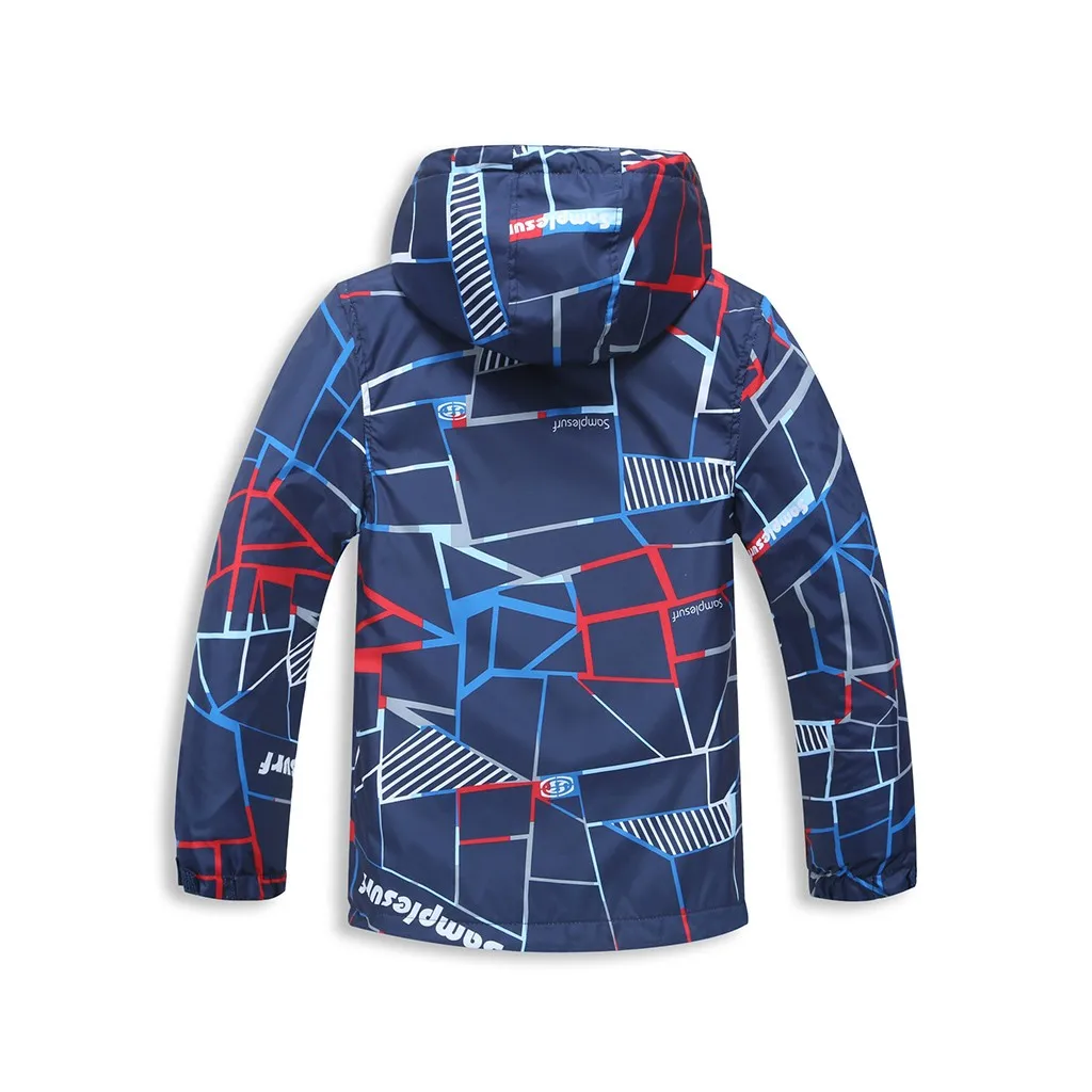 Children Outerwear Warm Coat Kids Clothes Waterproof Windproof With Hoodie Boys Jackets Keep warm Coat Clothes#BL2
