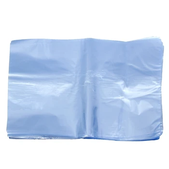 

100Pcs PVC Heat Shrink Wrap Bags Flat Seal Gift Packing 8 inch x 12 inch