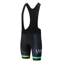 IAM черный велосипедный нагрудник шорты для мужчин одежда на открытом воздухе велосипед Велоспорт 9D Coolmax гель мягкий Езда нагрудник шорты