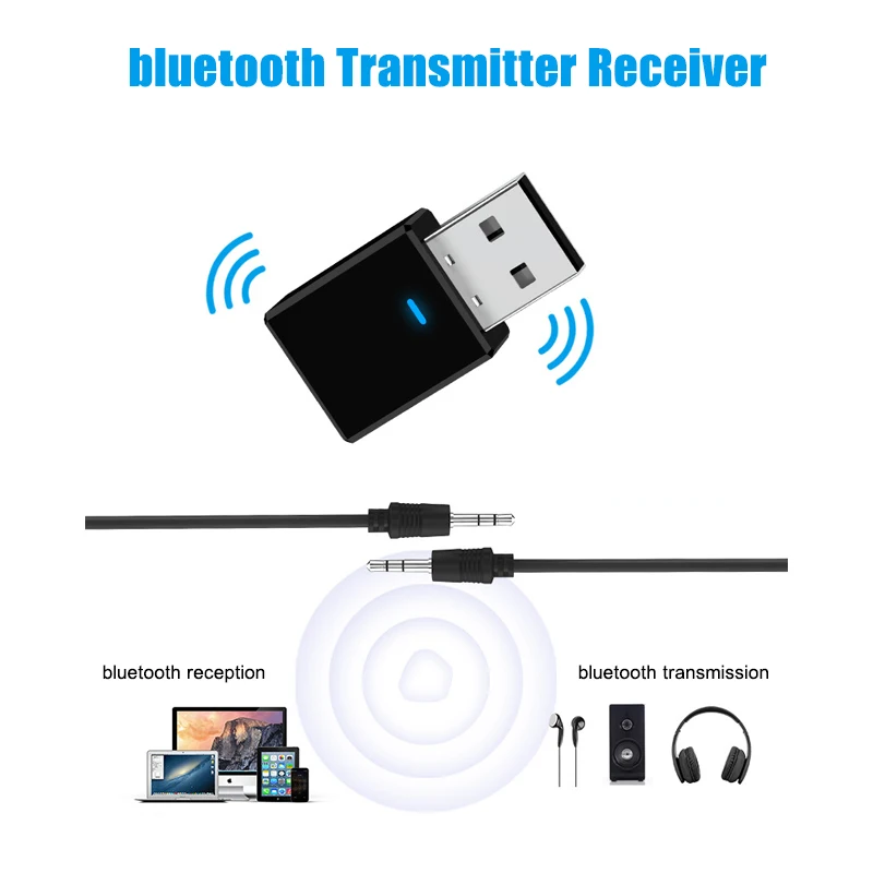 USB bluetooth 5,0 адаптер bluetooth передатчик приемник ТВ автомобильный аудио bluetooth приемник для компьютера ПК ноутбук телефон плеер