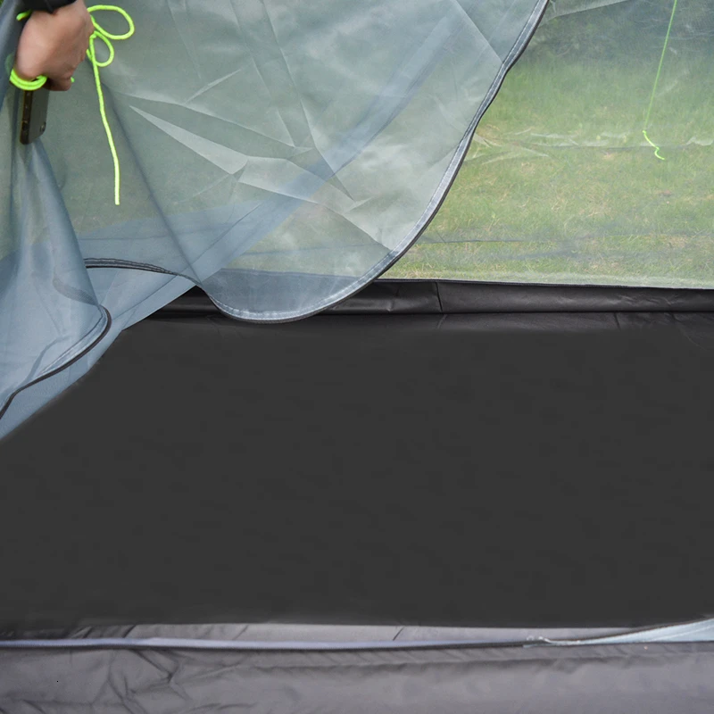 Высококачественная сетчатая палатка для одного человека, разделенная двухслойная водонепроницаемая палатка для кемпинга, однокомнатная одноместная палатка для пешего туризма, езды на велосипеде, путешествий