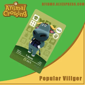 

062 T-Bone Animal Crossing Card Amiibo for New Horizons