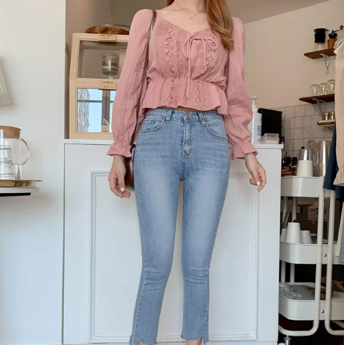 New spring Vintage pink Shirt female Oversize Tops Women long sleeve Girls Blouse Summer New Women Blouses femme Blusas