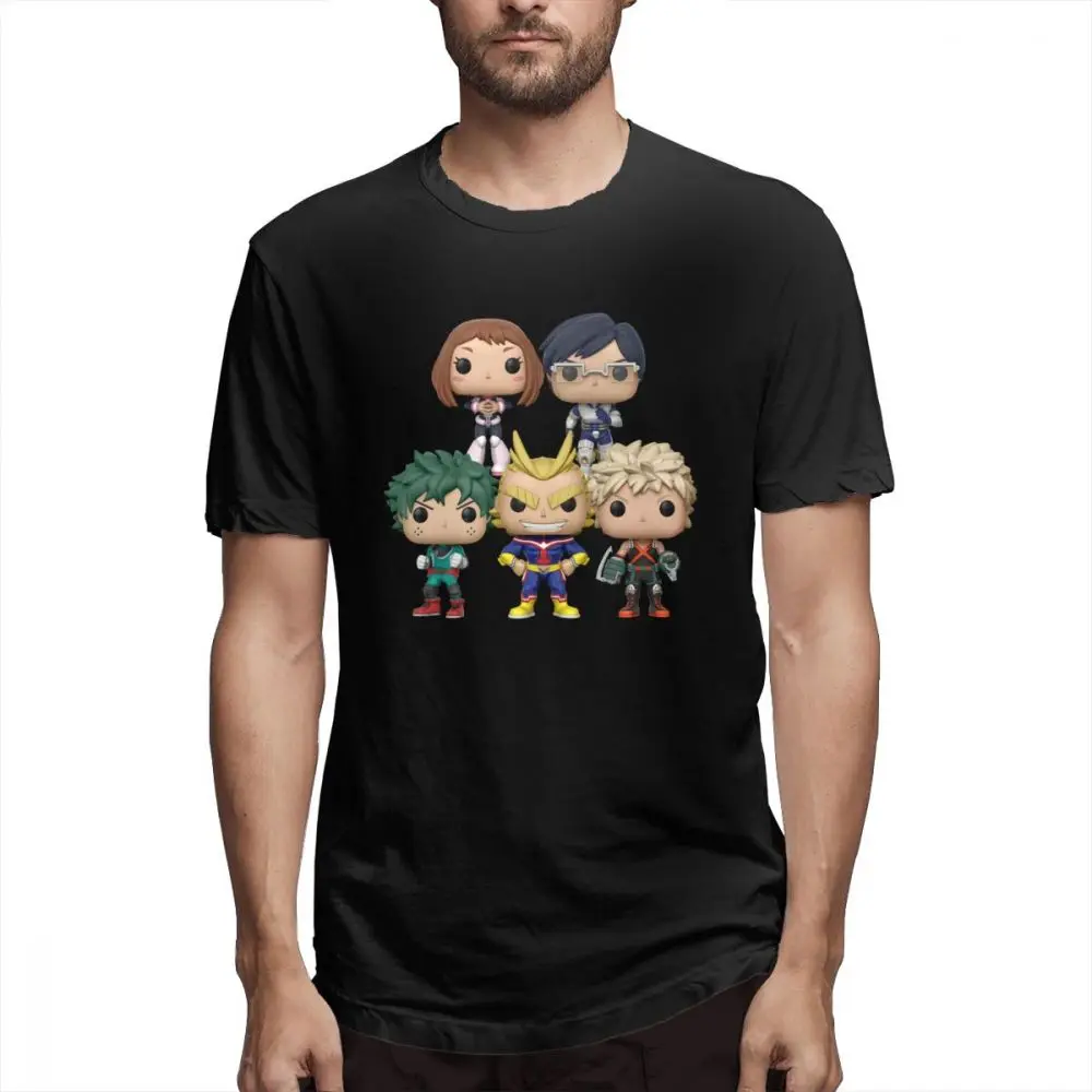 

Summer Men's Short Sleeve T-shirt Casual Cotton My Hero Academia Quirks Bundle The Phantom Dibs printing t shirt men tee shirt
