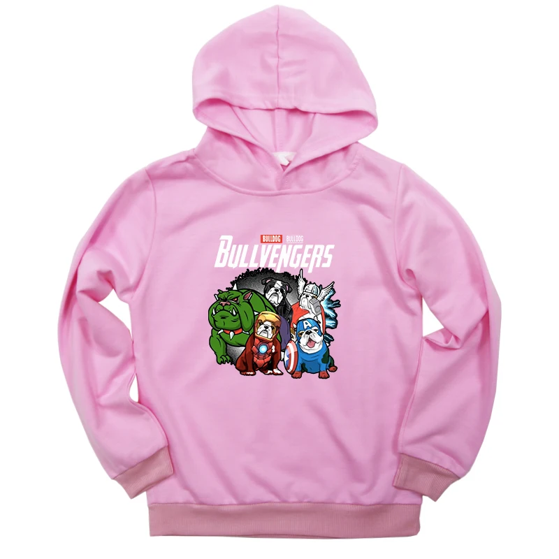 Hoodies 2 Толстовки для малышей с принтом собаки; коллекция года; сезон весна-осень; толстовки с капюшоном для мальчиков и девочек; топы с длинными рукавами; детская одежда; Moletom Infantil - Цвет: Hoodies 2