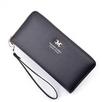 

New style ladies wallet women long zipper clutch bag fashion litchi pattern coin purse large capacity mother mobile phone bag