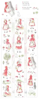 

Fairy Little Red Cap Girl Washi Tapes Bullet Journal Masking Tape Adhesive Tape DIY Scrapbooking Washi Stickers