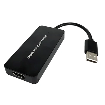 

HDMI To USB Plug And Play UVC Accessories Audio Video Card Live Stream 1080P HD Easy Install 60fps Universal Game