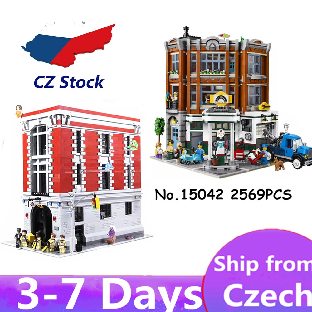 Lepinblocks 16001 15042 15002 15003 15004 15005 Creator Street City View Expert 10224 10197 10211 строительные блоки кирпичи lp подарок