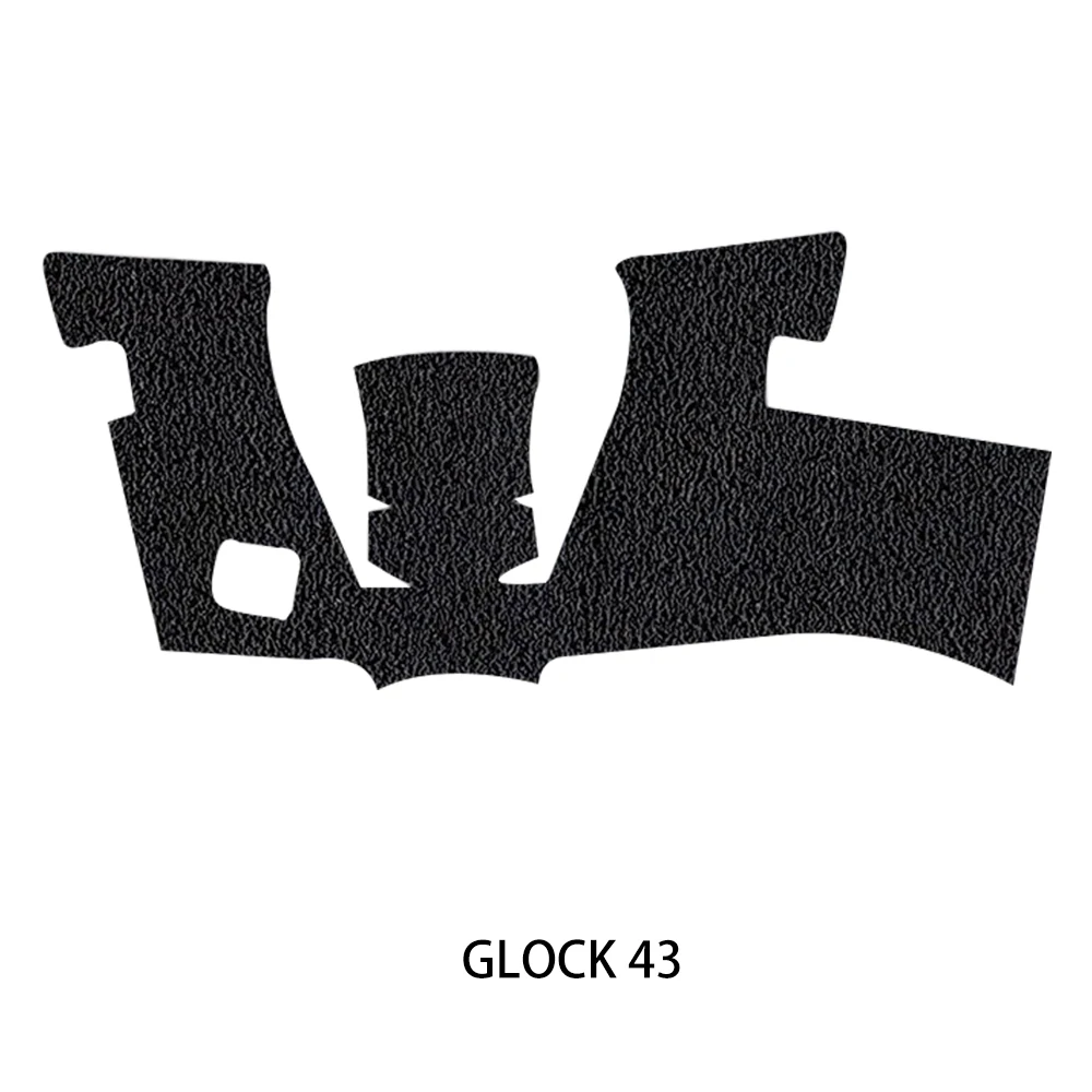 Glock 43 Vapanda нескользящая резиновая текстурированная ручка обертывание лента перчатка для Glock 17 19 20 21 22 25 26 27 33 43 кобура 9 мм Пистолет Аксессуары - Цвет: Glock 43