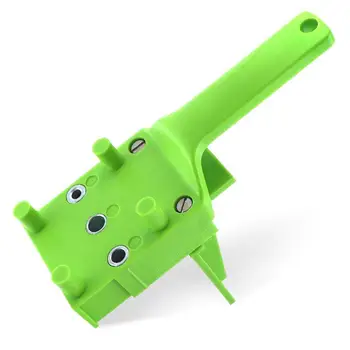 

Dowel Jig Woodworking Hand-Held Drill Guide Tool 6mm 8mm 10mm Hole Drill Bit Kit for Woodworking
